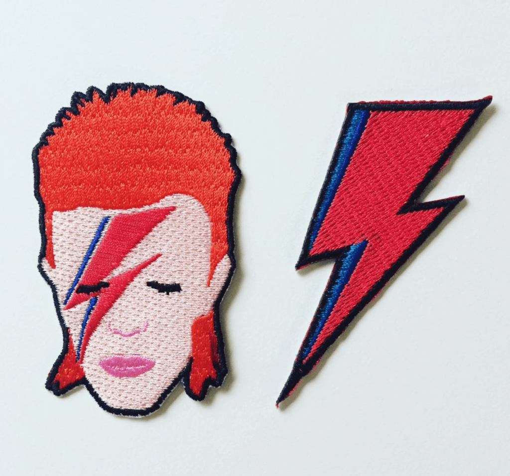 david bowie patch - nosame hamburg