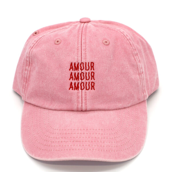 vintage cap_dusky pink_amour amour amour-wellenschrift_fwk